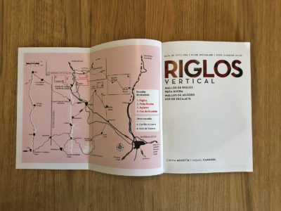 Topo escalade Riglos 2018