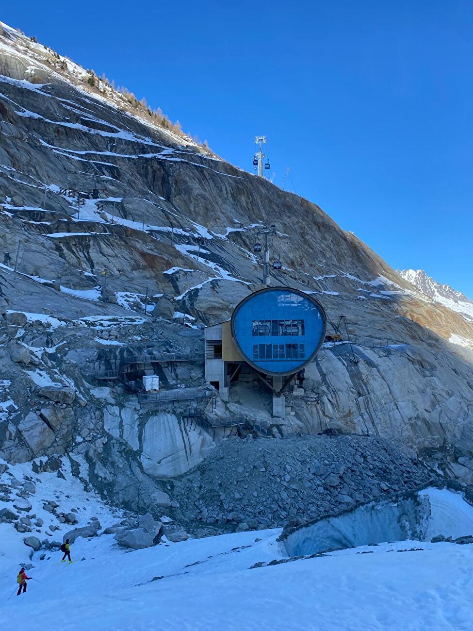 Mer de Glace cable car opens for Vallée Blanche (Mont Blanc)