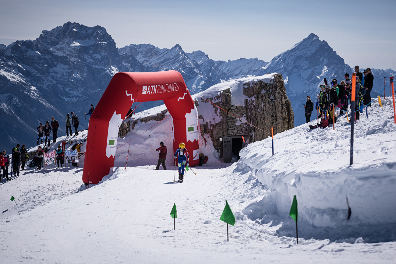 Coupe du monde de ski-alpinisme verticale 2024 - Coupe du monde de ski-alpinisme verticale 2024 Cortina d'Ampezzo: verticale