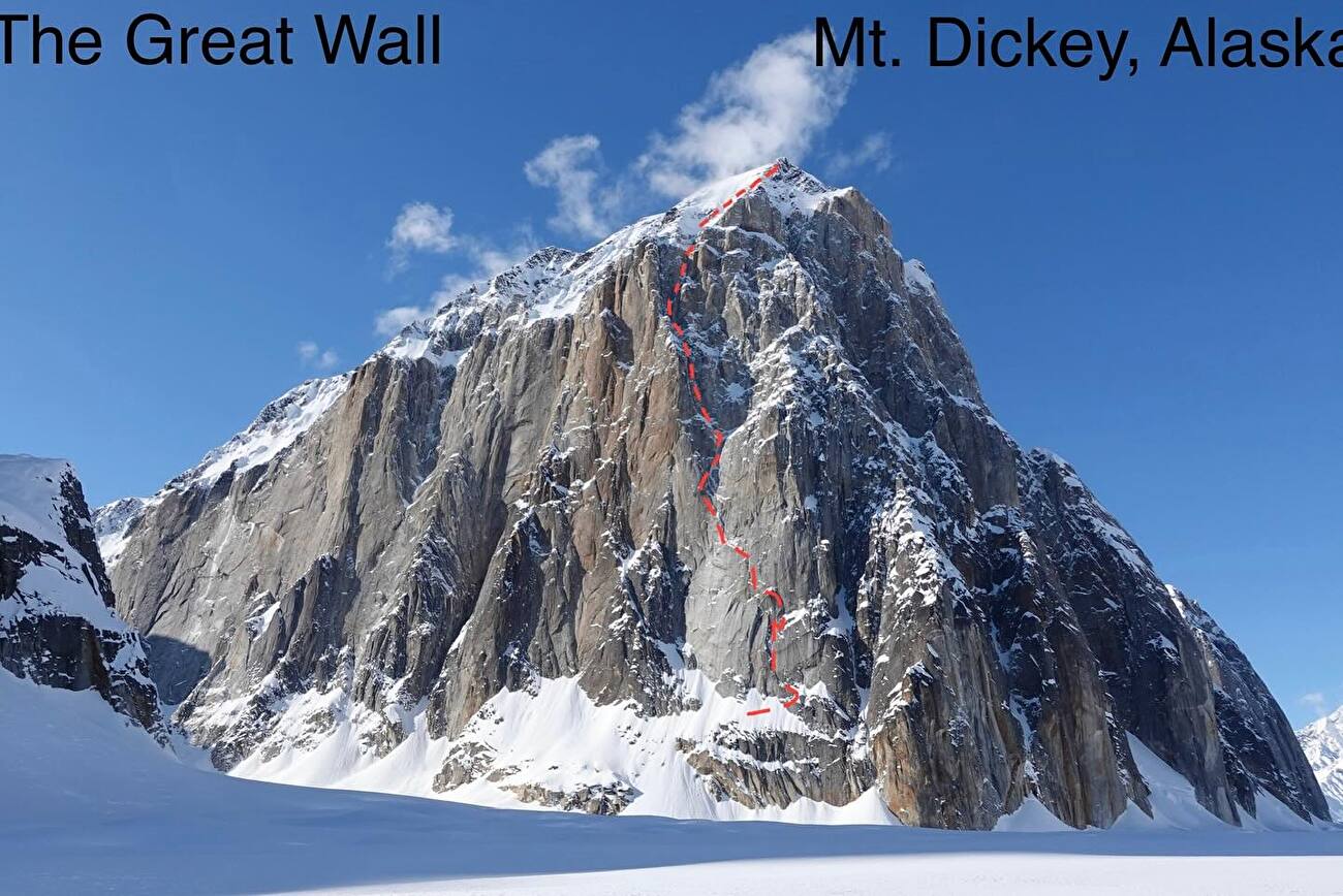 Grande nouvelle ascension mixte sur le mont Dickey dans les gorges Ruth en Alaska par Tom Livingstone, Gašper Pintar