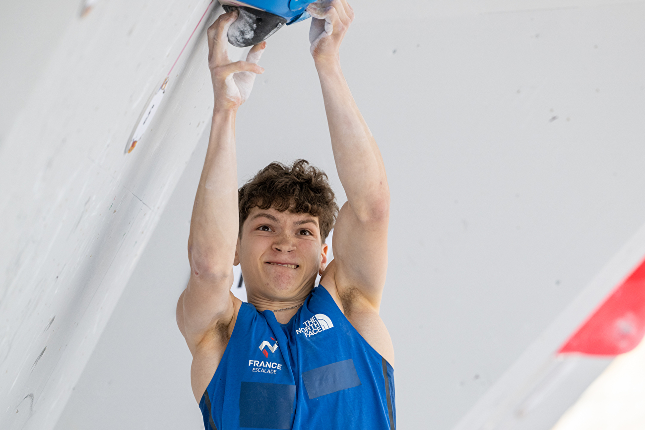 Série de qualification olympique de Shanghai - Mejdi Schalc, Boulder et leader, série de qualification olympique à Shanghai