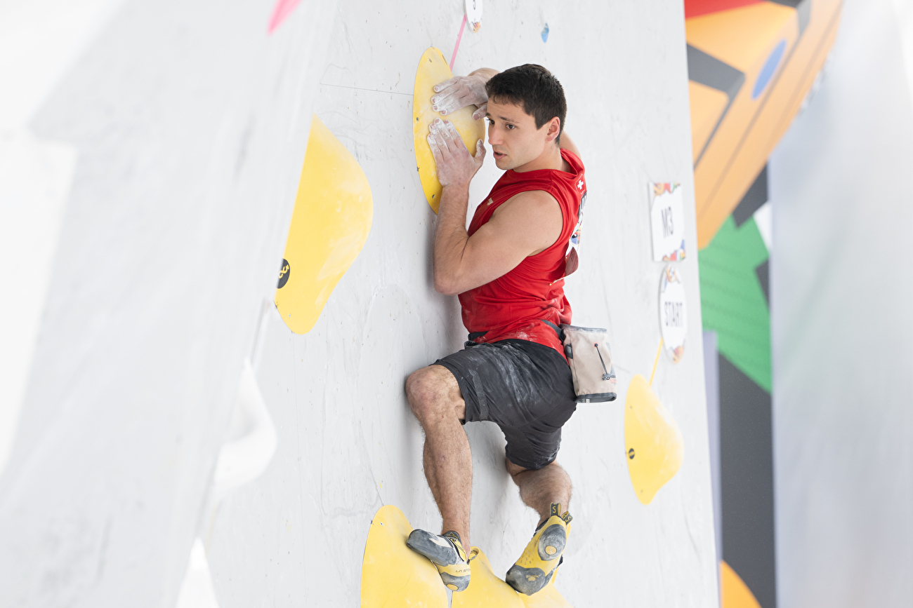 Série de qualification olympique de Shanghai - Sascha Lehmann, Boulder et responsable, série de qualification olympique à Shanghai