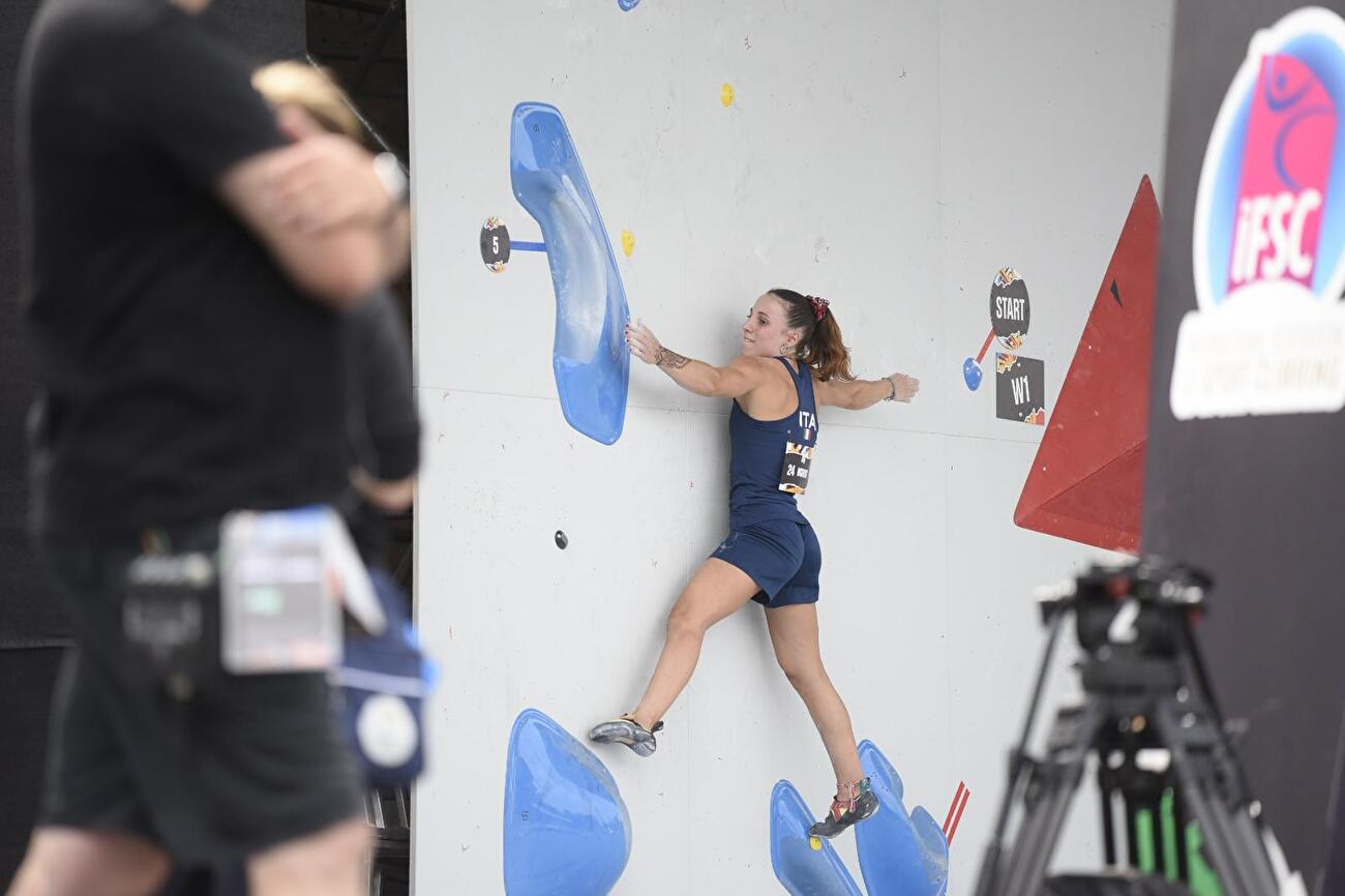 Série de qualification olympique Budapest - Camilla Moroni participe à la série de qualification olympique à Budapest