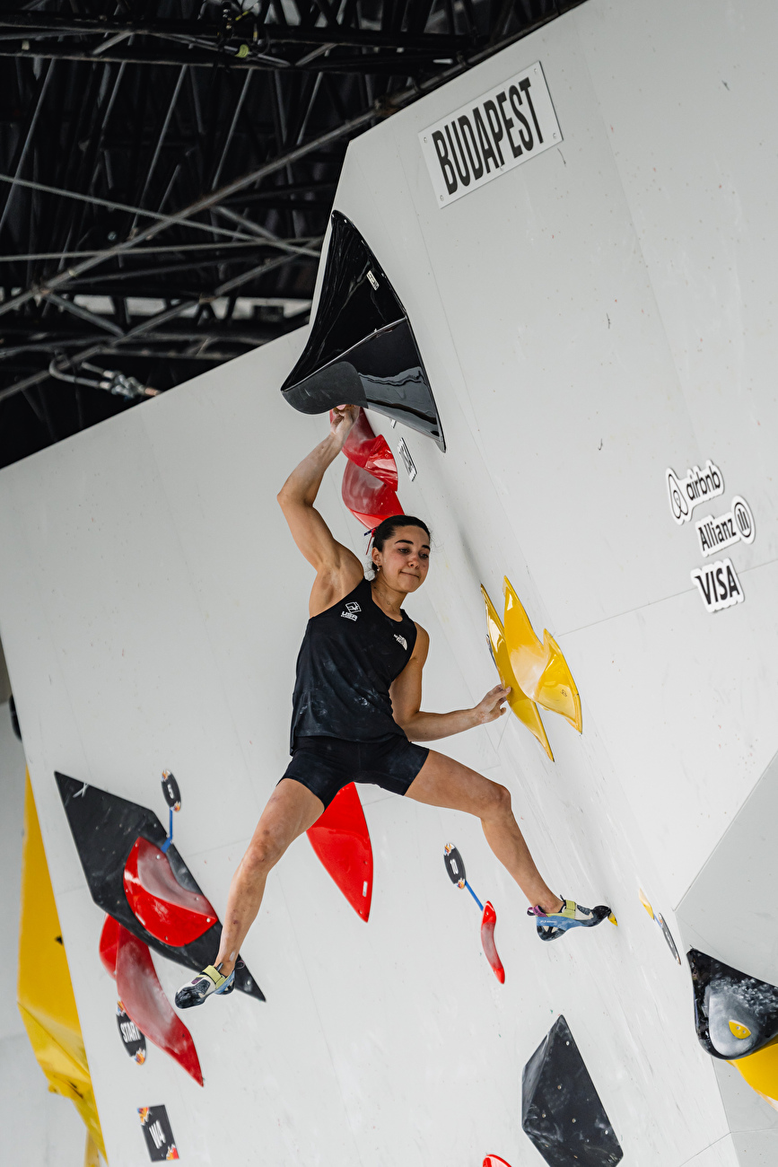 Série de qualification olympique Budapest - Brooke Raboutou, qualification Boulder, série de qualification olympique Budapest 2024