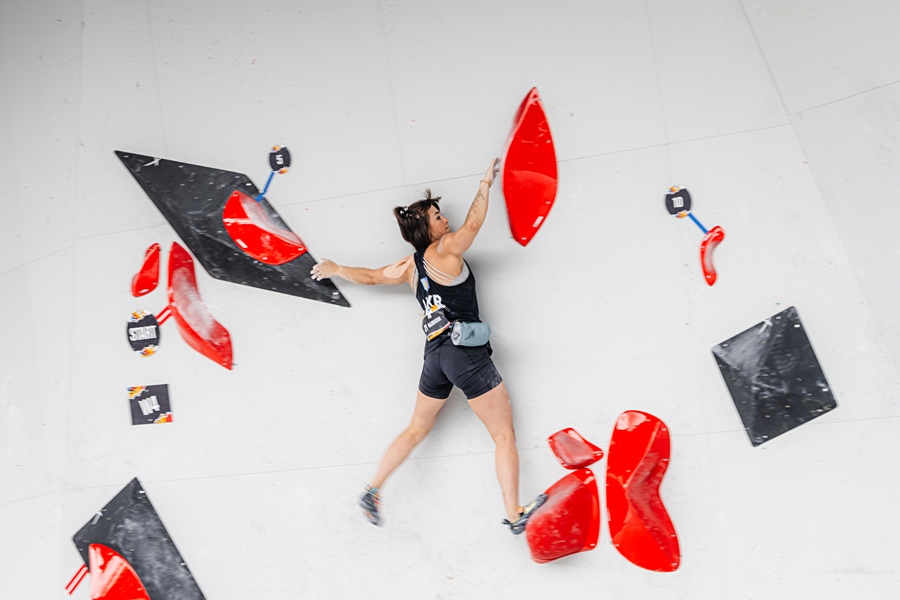 Série de qualification olympique Budapest - Ievgeniia Kazbekova, qualification Boulder, série de qualification olympique Budapest 2024