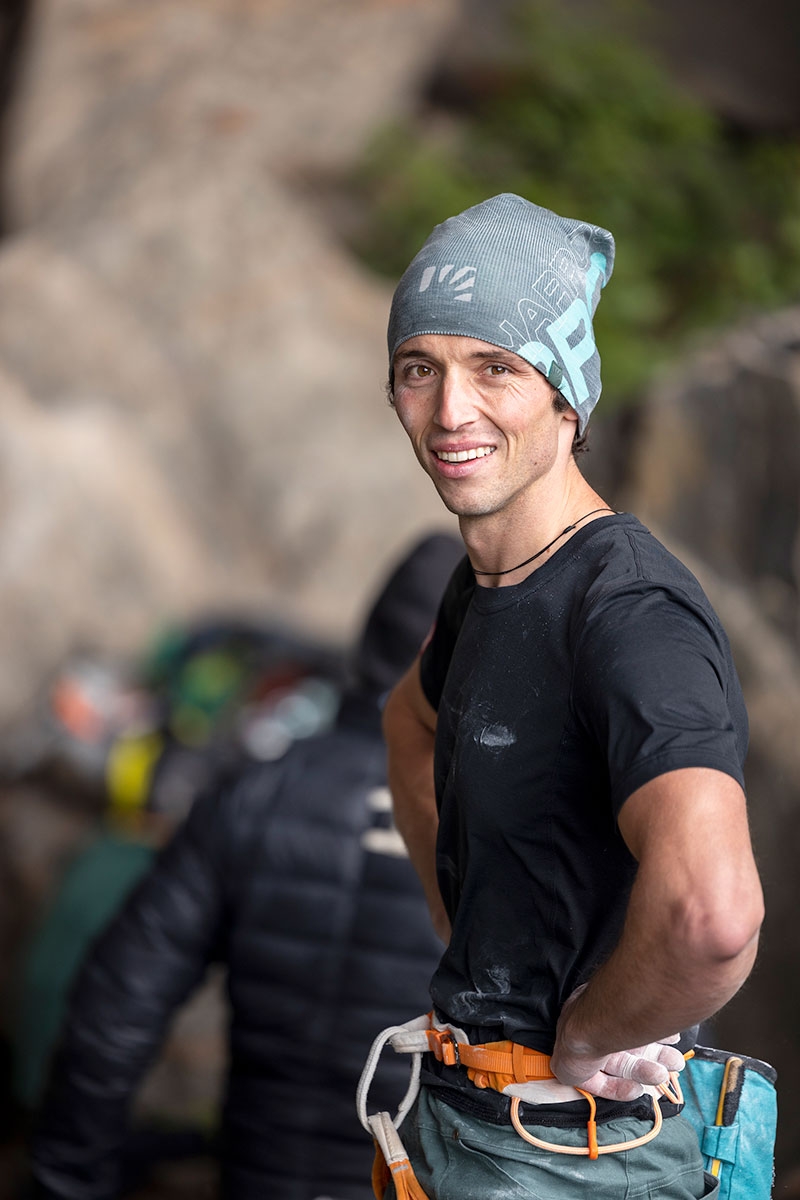 Alexander Rohr - Alex Rohr sur le premier pitch de 'Change' (9a+/b) à Flatanger