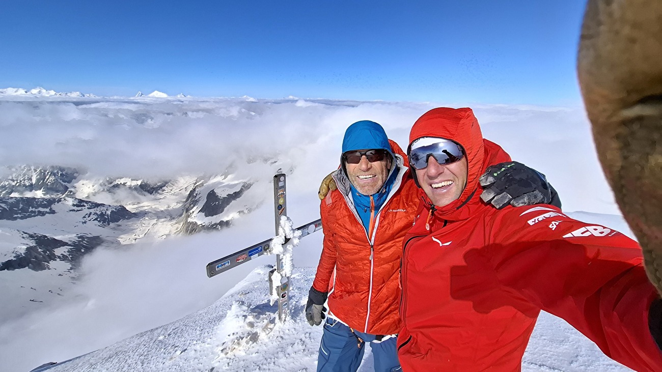 Christian Maurer et Peter von Känel lancent le projet des sommets de 82 x 4000 m des Alpes