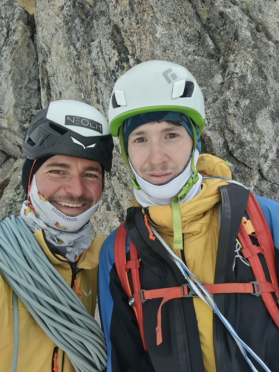 Hochflachkofel, Rieserferner Group, Simon Gietl, Jakob Steinkasserer - Réalisation de la première ascension de 'Hexentango' sur la face ouest du Hochflachkofel, Rieserferner Group (Simon Gietl, Jakob Steinkasserer 30/04/2024)