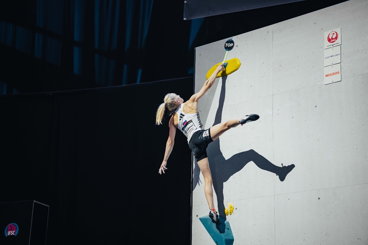 Janja Garnbret, Championne du monde de bloc 2023 Berne - Janja Garnbret Championne du monde de bloc 2023