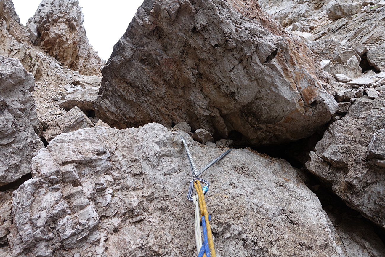 Tre Cime di Lavaredo, Dolomites, Christian Bickel, Micha Rinn - Tre Cime Enchainment Integral - Skyline Traverse (Micha Rinn, Christian Bickel 23/24/07/2024)