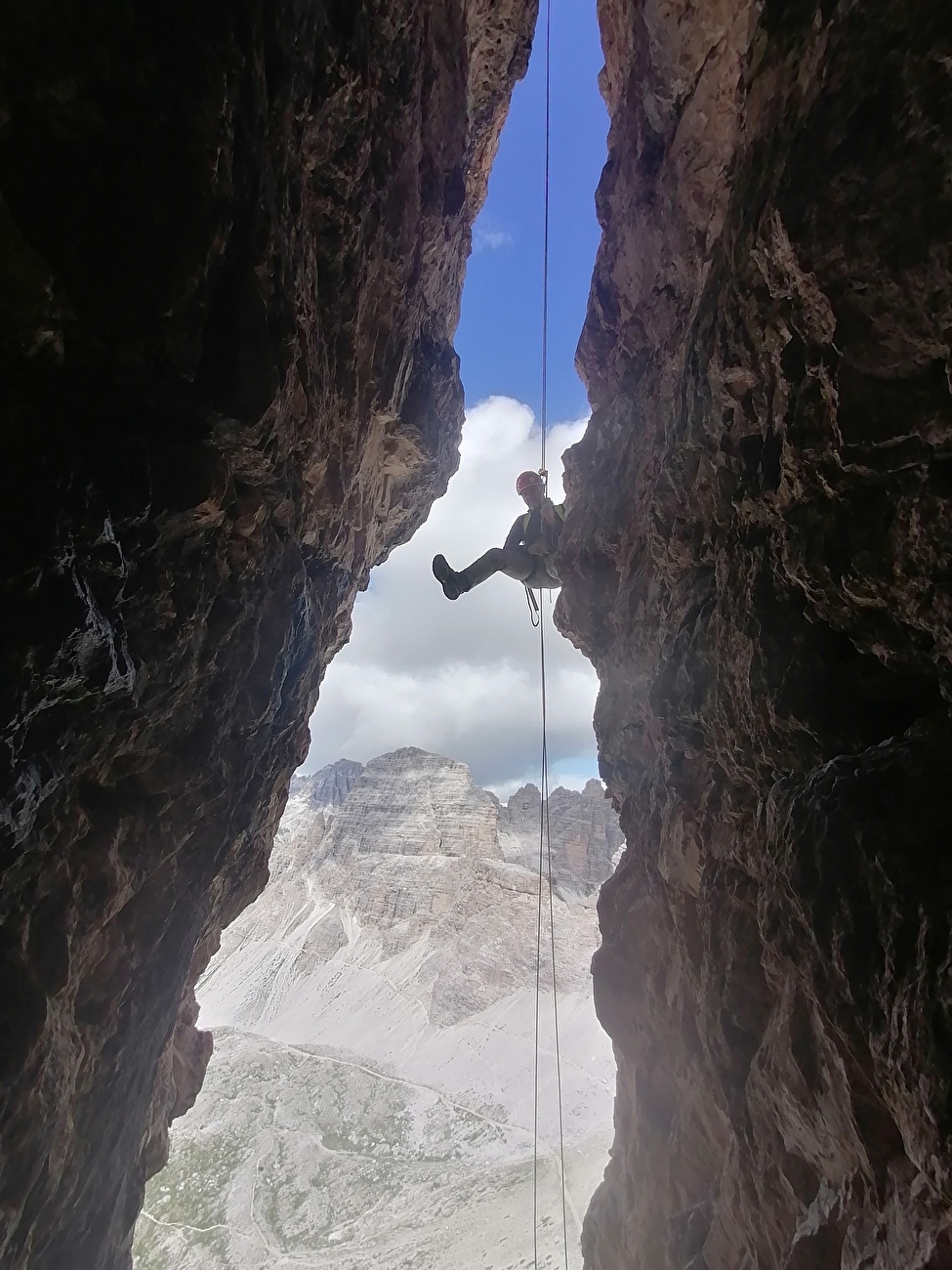 Tre Cime di Lavaredo, Dolomites, Christian Bickel, Micha Rinn - Tre Cime Enchainment Integral - Skyline Traverse (Micha Rinn, Christian Bickel 23/24/07/2024)