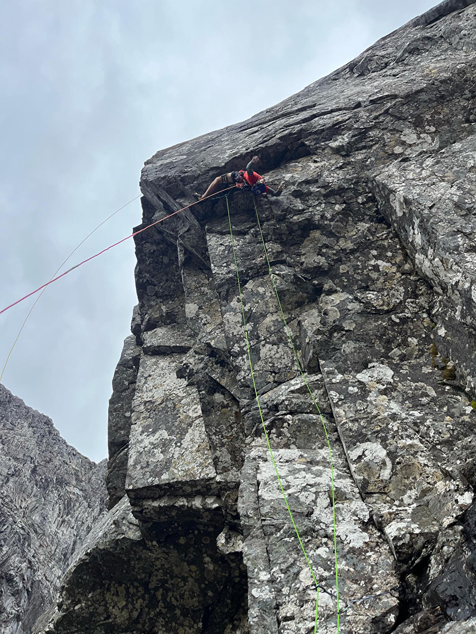 James Pearson réalise la deuxième ascension tant attendue d'Echo Wall sur le Ben Nevis