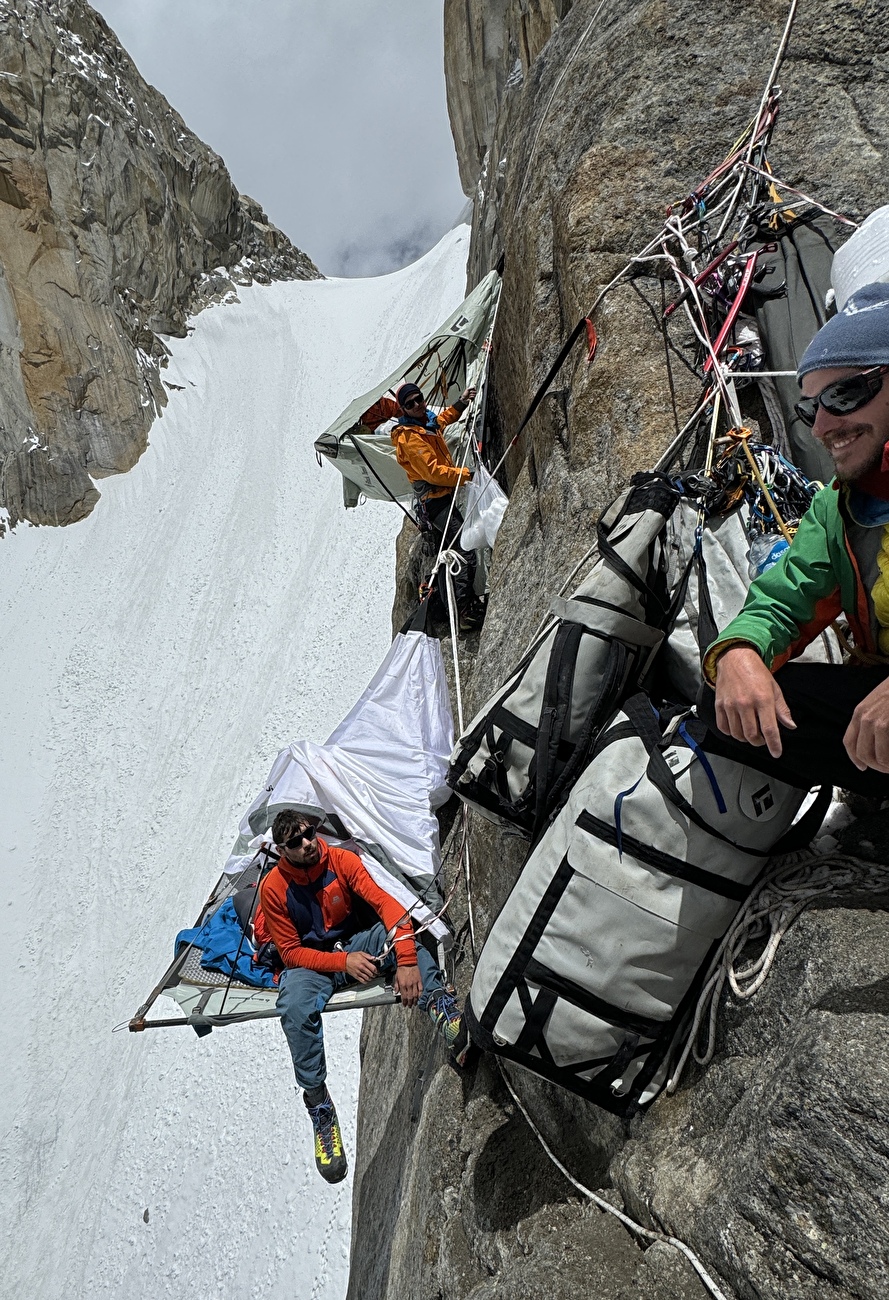 Grand Diedre Desplomando, Tour Trango - Grand Diedre Desplomando, Tour Trango (Tomáš Buček, František Bulička, Martin Krasňanský, Michal Mikušinec, été 2024)