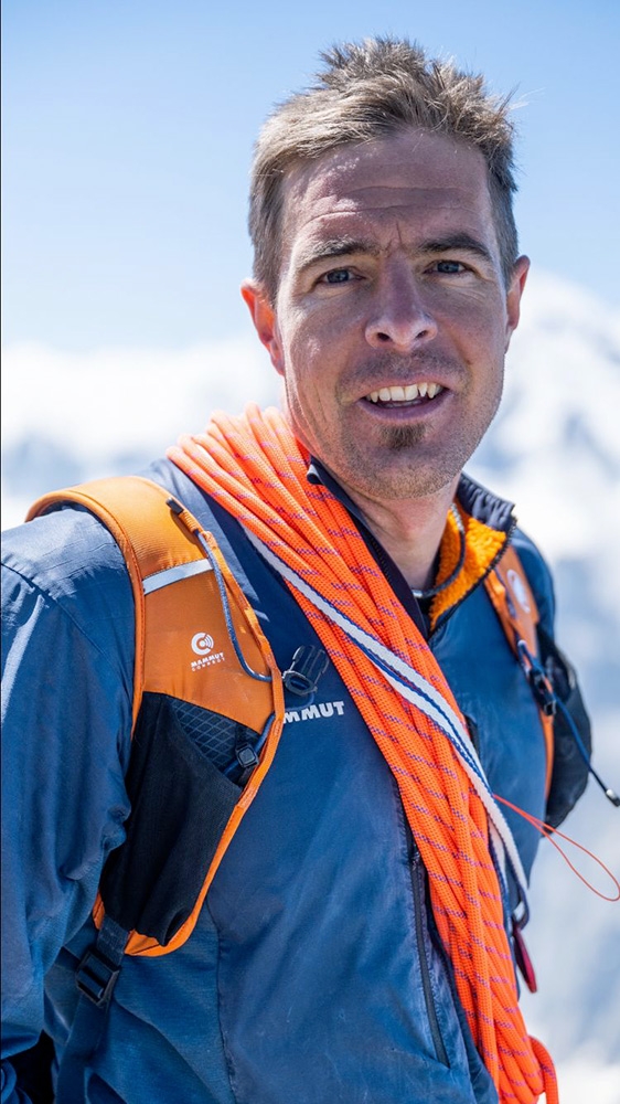 Dani Arnold, Petit Dru, Allain-Leininger - L'alpiniste suisse de 37 ans Dani Arnold