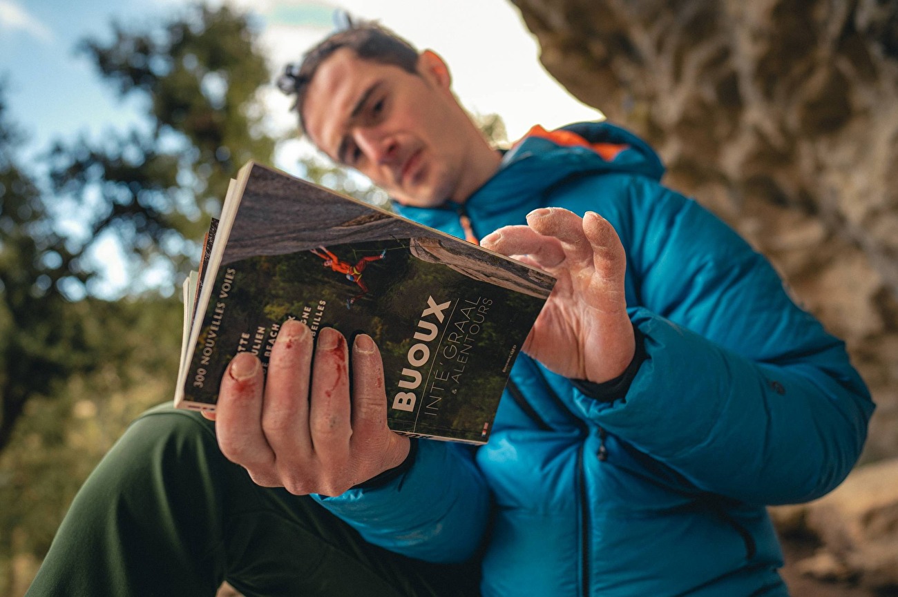 Adam Ondra Buoux - Adam Ondra au nouveau secteur de Buoux