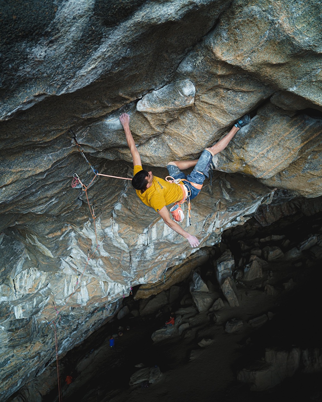 Jorge Díaz-Rullo redpoints Move (9b/+) à Flatanger