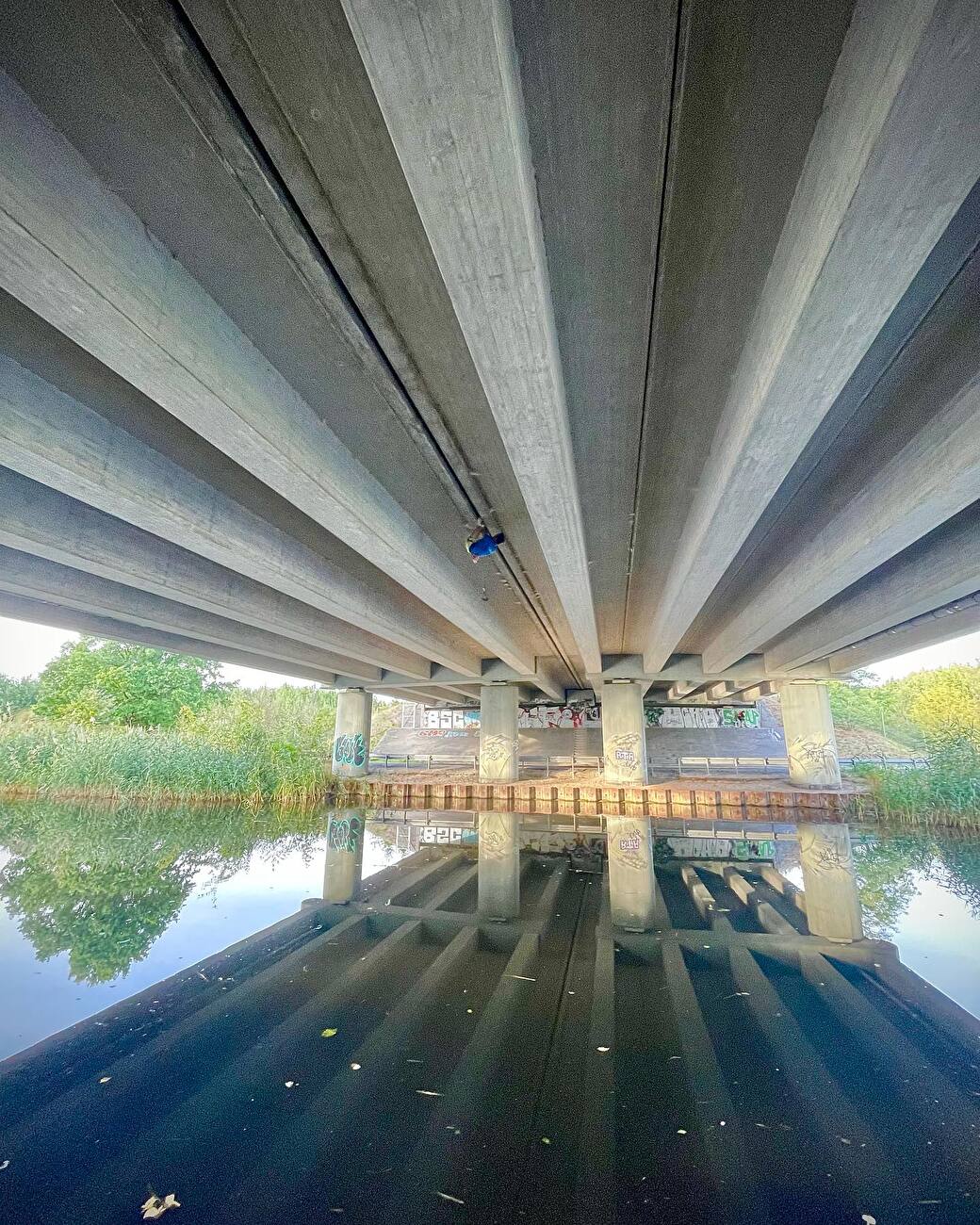 Tom Randall traverse son autoroute à Berlin