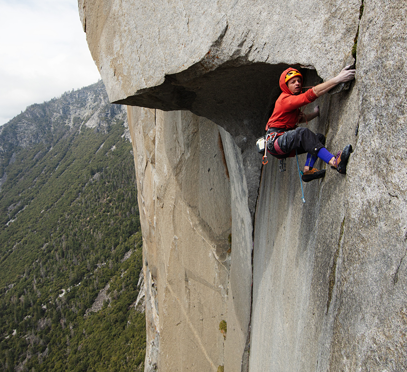 The Nose, El Capitan, Yosemite, Billy Ridal, Alex Waterhouse - Alex Waterhouse escalade 'The Nose', El Capitan, Yosemite, novembre 2023