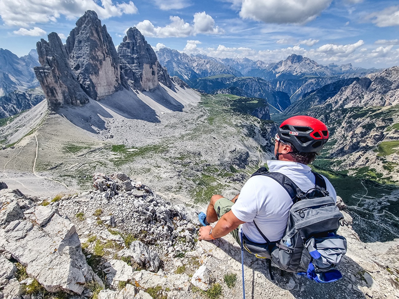 Via Ferrata Monte Paterno De Luca - Innerkofler, Tre Cime di Lavaredo, Dolomites - Via Ferrata De Luca - Innerkofler sur Monte Paterno, Tre Cime di Lavaredo, Dolomites