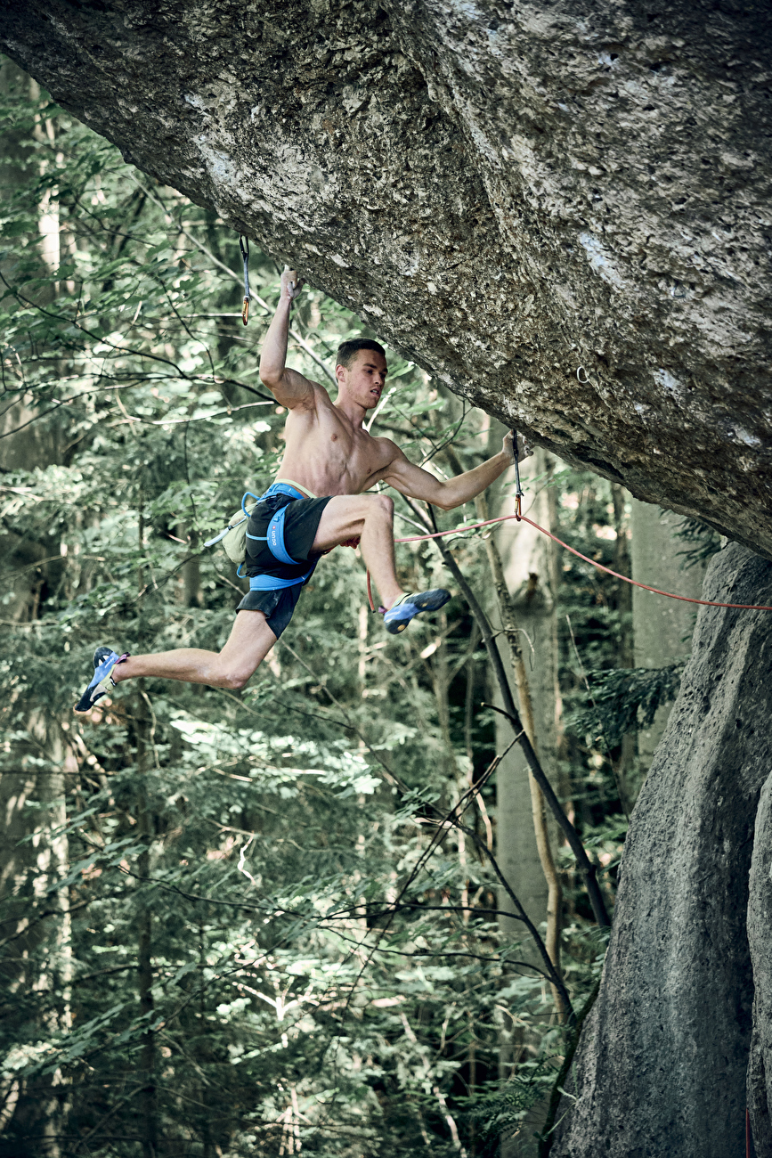 Michał Korban - Michał Korban envoie Action Directe (9a) à Frankenjura, Allemagne, le 25 septembre 2024