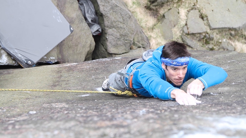 Wimberry, Angleterre - Tom Randall lors de la première répétition de Rendez-vous avec la mort E9 6c