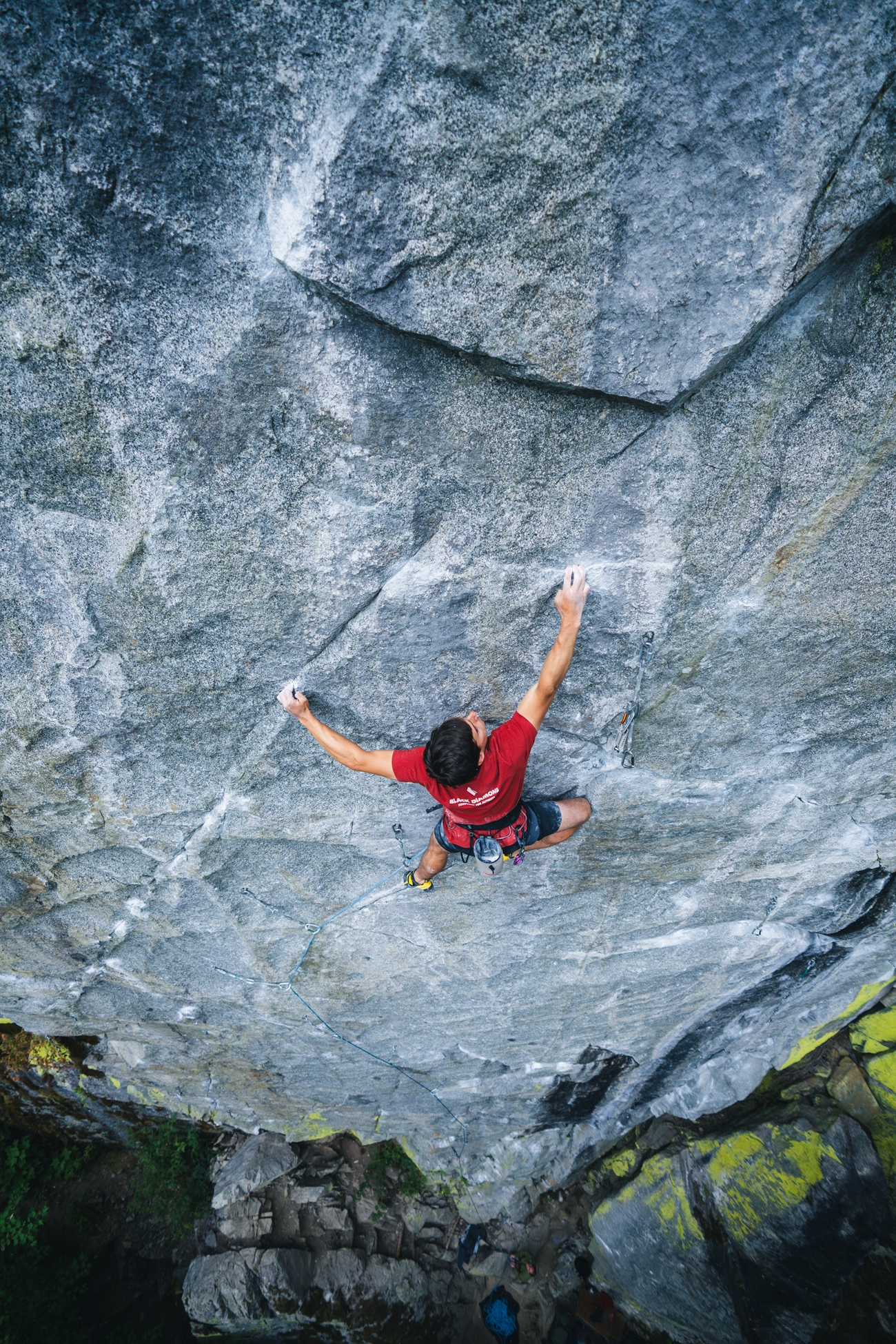 Connor Herson, Spirit Quest, Squamish, Canada - Connor Herson escalade Spirit Quest (5.14d/9a) à Squamish, Canada