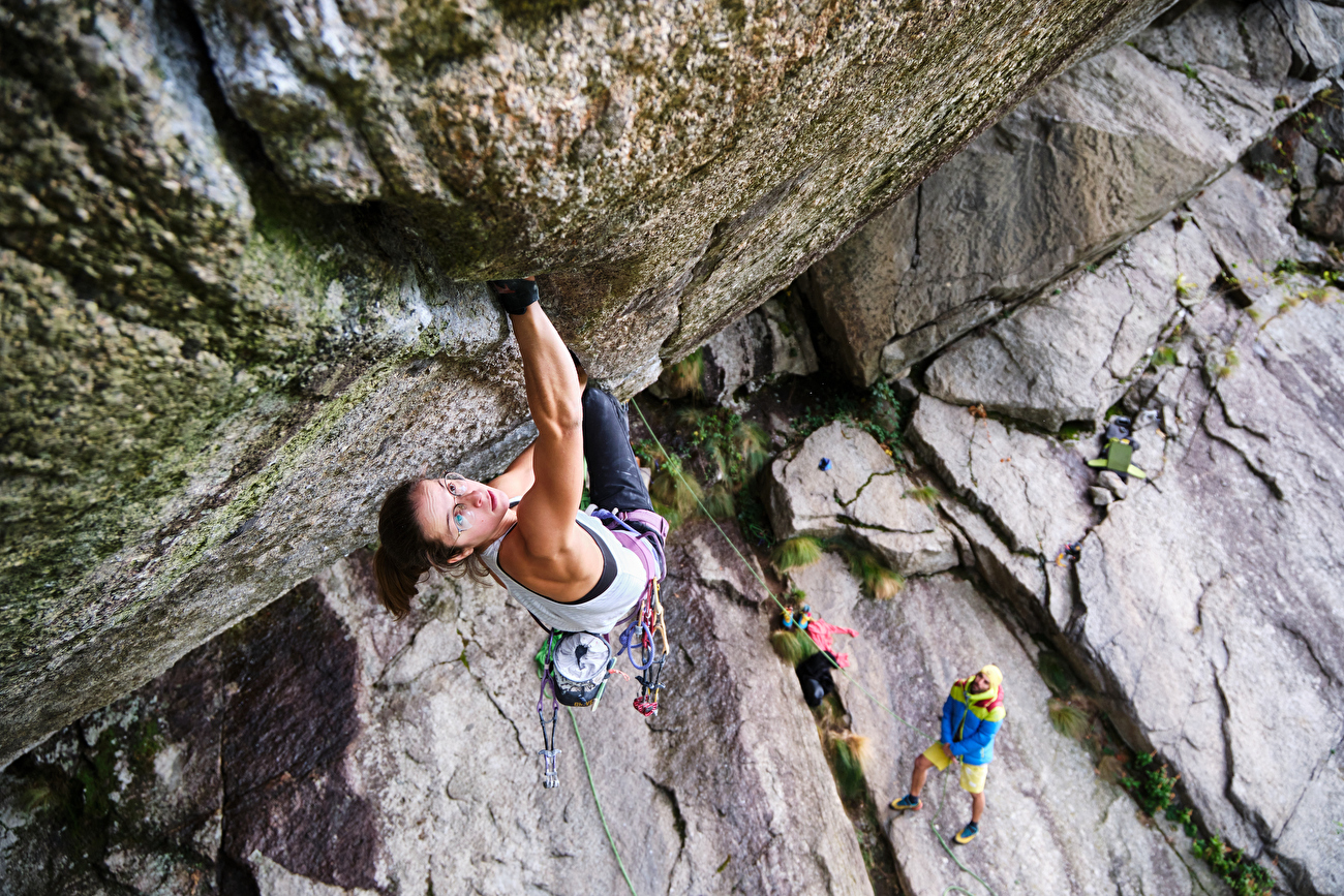 Laura Pineau s'empare de Greenspit dans la Valle dell'Orco