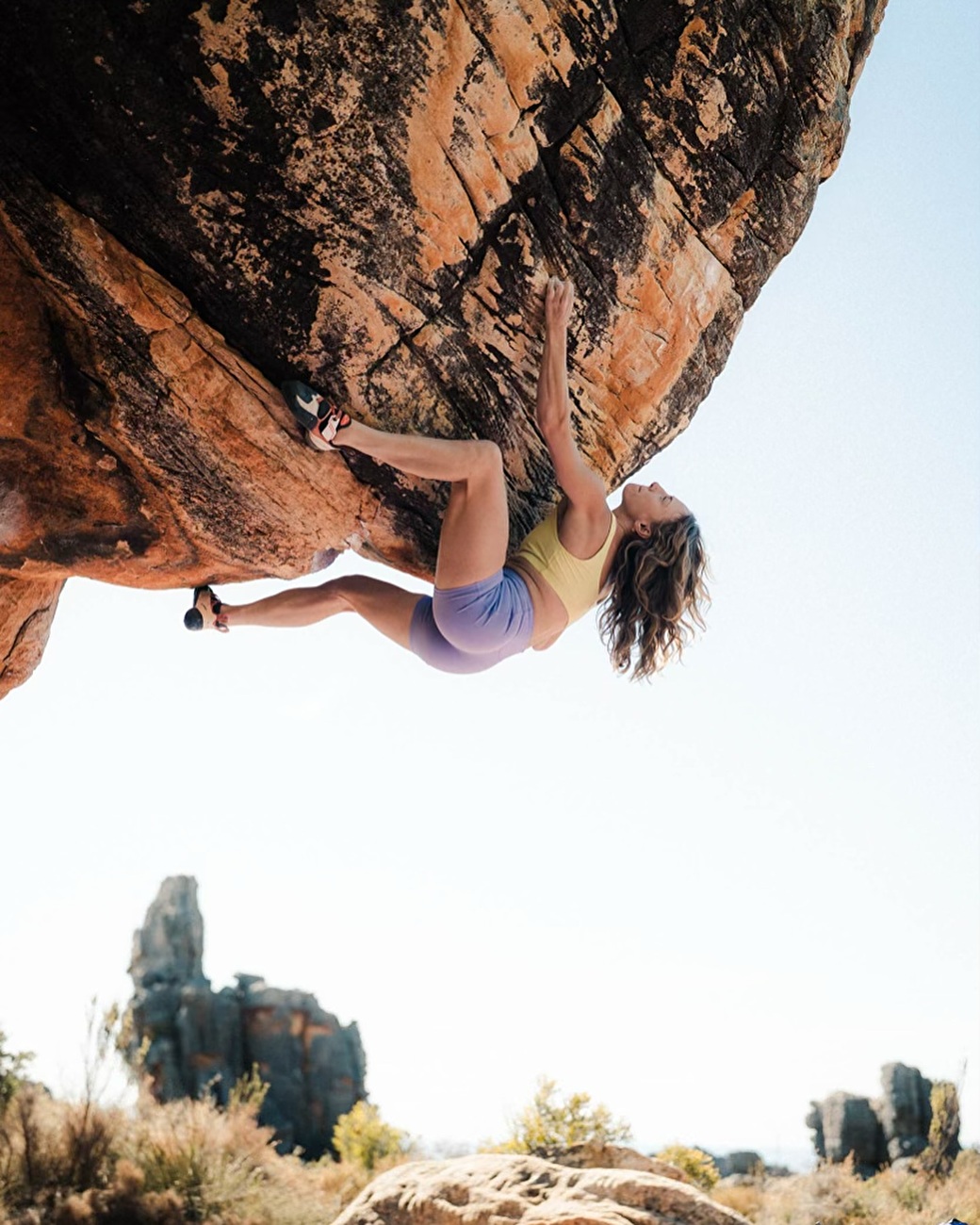 Michaela Kiersch Rocklands - Michaela Kiersch envoie 'Nutsa' 8A à Rocklands, Afrique du Sud