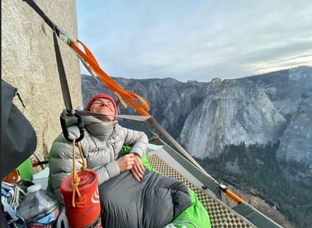 The Nose El Capitan Yosemite - Barbara Zangerl escalade The Nose, El Capitan, Yosemite