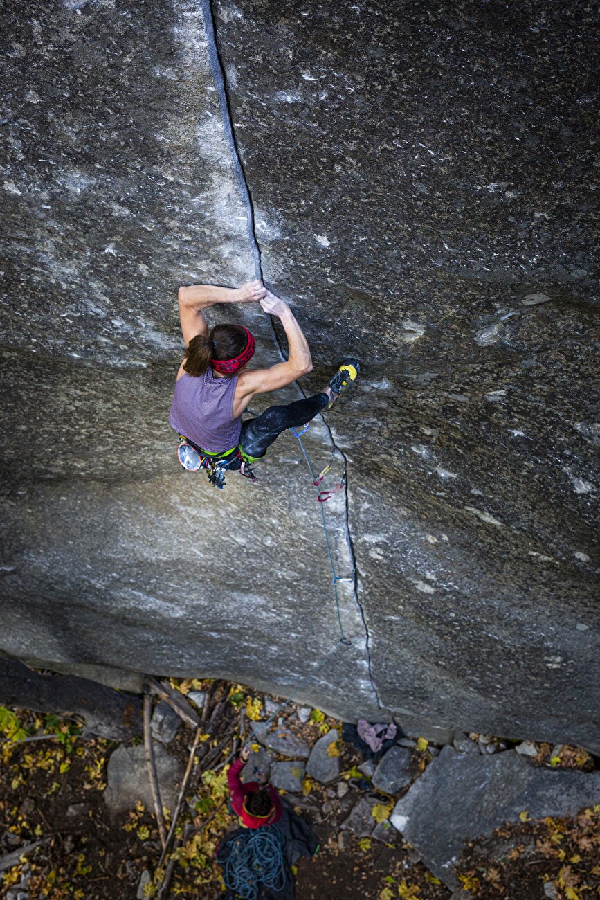 Barbara Zangerl - Barbara Zangerl sur 'Magic Line' à Yosemite, octobre 2024