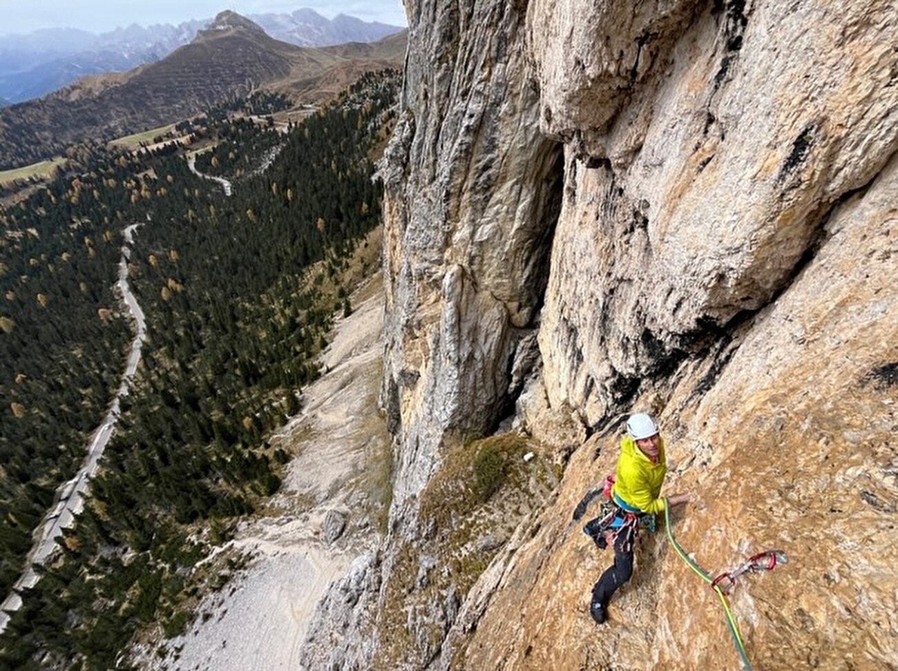 Dolomiti Race, Piz Ciavazes, Sella, Christoph Hainz - Harald Mair réalise la première ascension libre de la 'Dolomiti Race', Piz Ciavazes, Sella, Dolomites