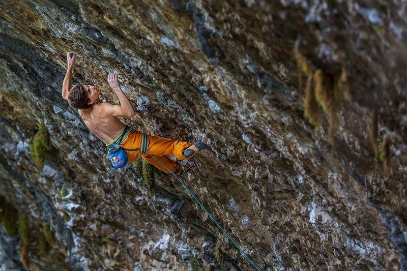 Domen Skofic - Domen Škofic escalade Reini's Vibes 8c/+ à Massone, Arco