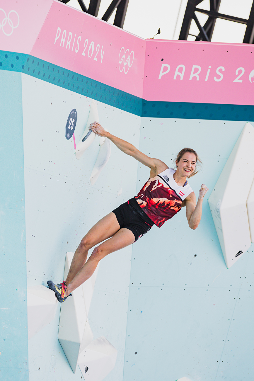 Jeux Olympiques de Paris 2024 - Jessica Pilz, Jeux Olympiques de Paris 2024, Demi-finale Boulder jour 2