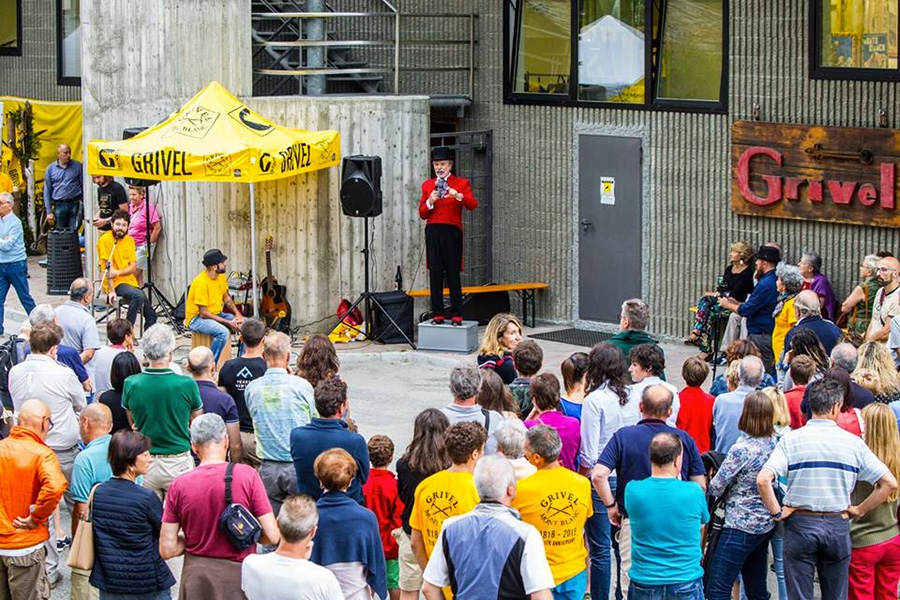 Grivel Day, Courmayeur - Lors des célébrations du Grivel Day à Courmayeur le 5 août 2018