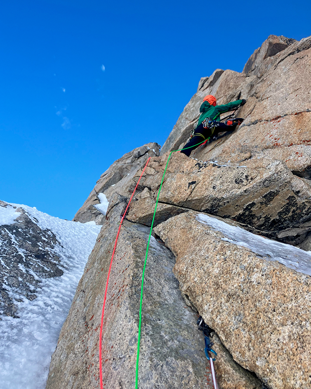 'Partita Lampo' ajouté au Petit Flambeau (Mont Blanc) par Filip Babicz, Heike Schmitt