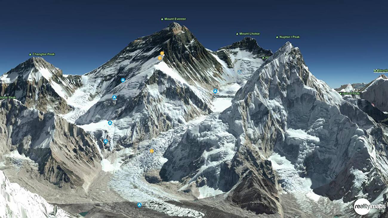 Jost Kobusch Everest West Ridge en solo hivernal - L'itinéraire que Jost Kobusch envisage de gravir sur l'Everest