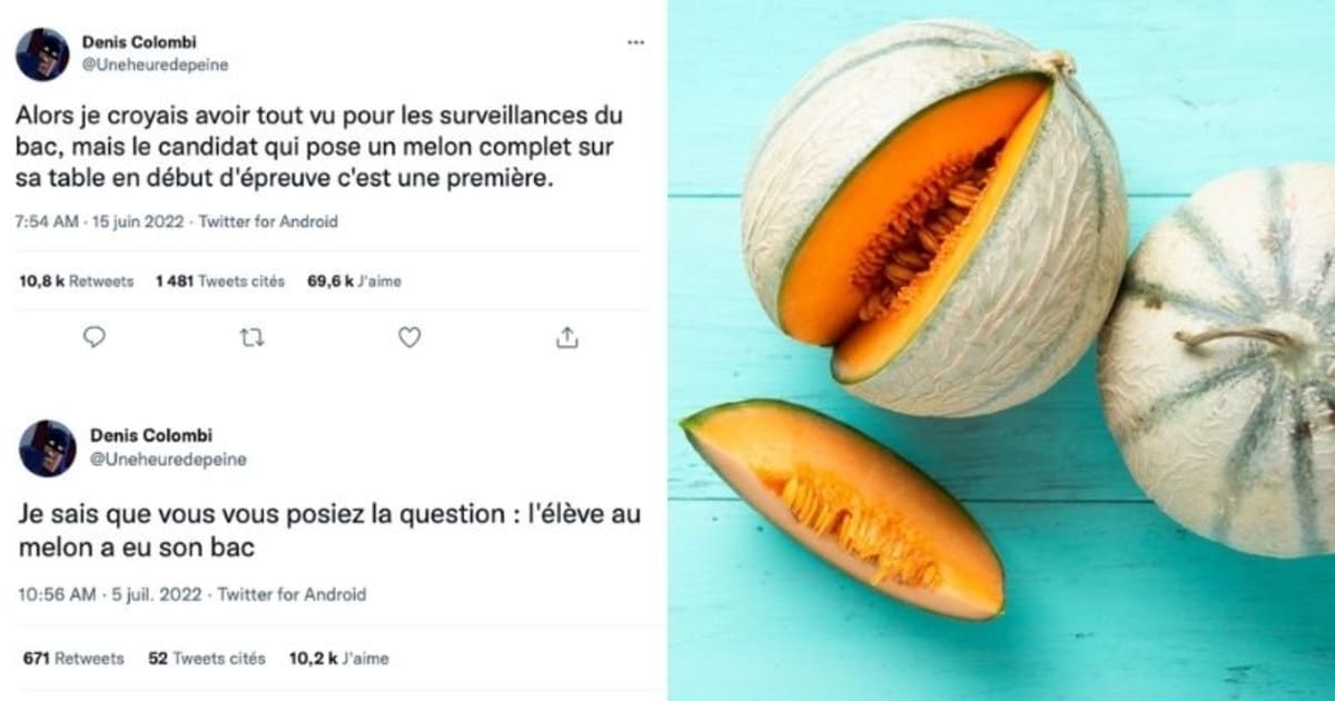 Le candidat au melon devenu célèbre sur les réseaux sociaux