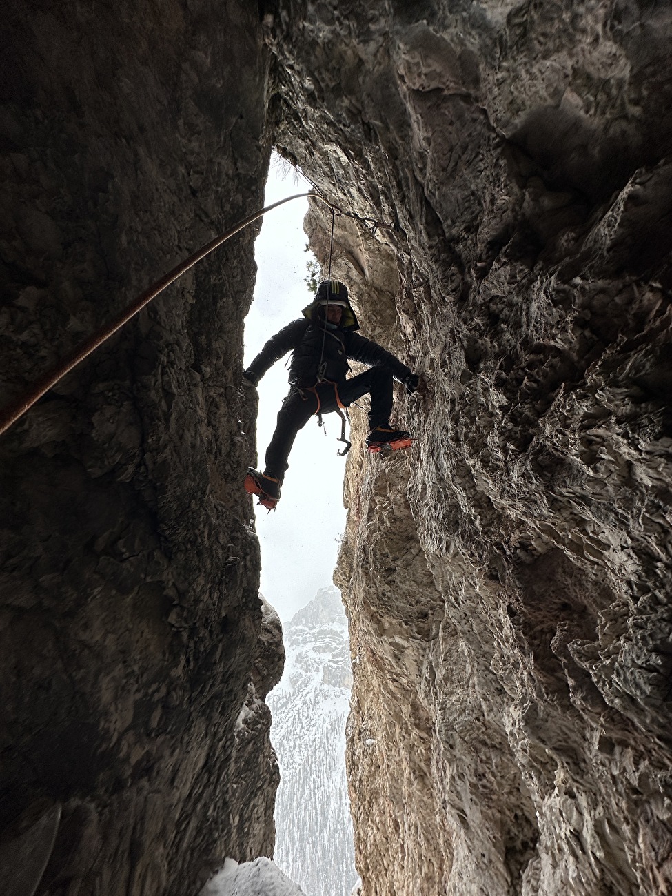 Nouvelle ascension mixte 'Birthday Crack' à Langental, Dolomites