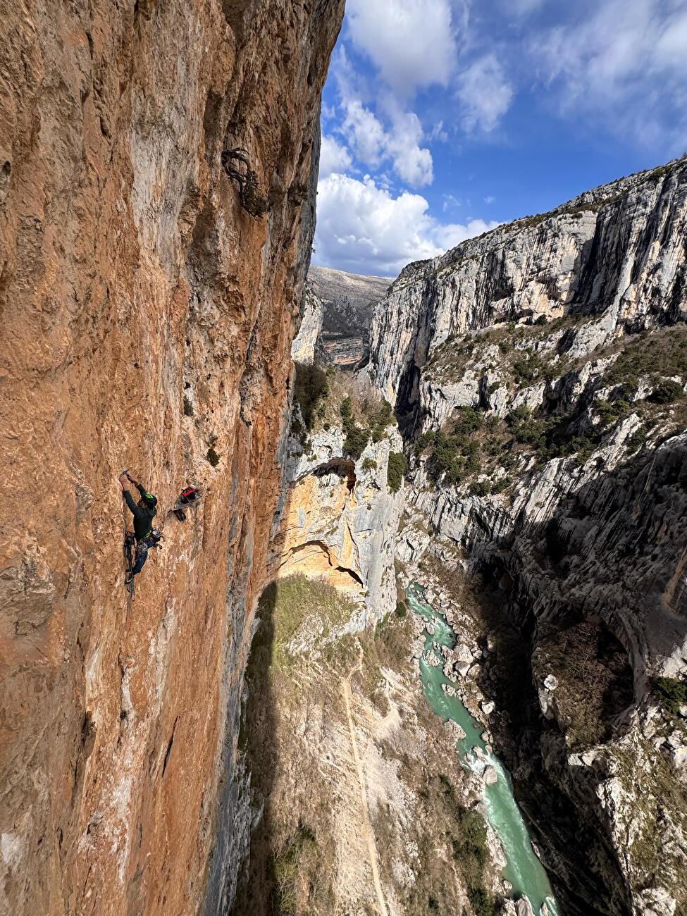 'Le Poussin' Multipitch Aid Climb ajouté à Verdon Gorge, France