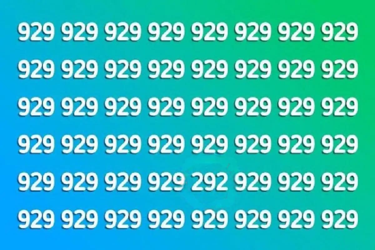 trouver le nombre intrus