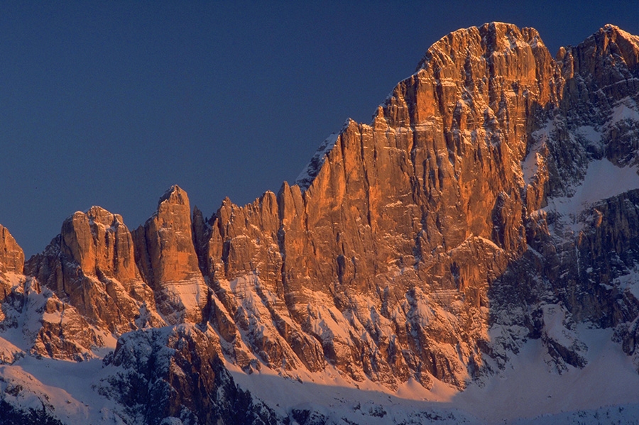 Civitta, Dolomites - Le visage impeccable NW de Civetta, Dolomites