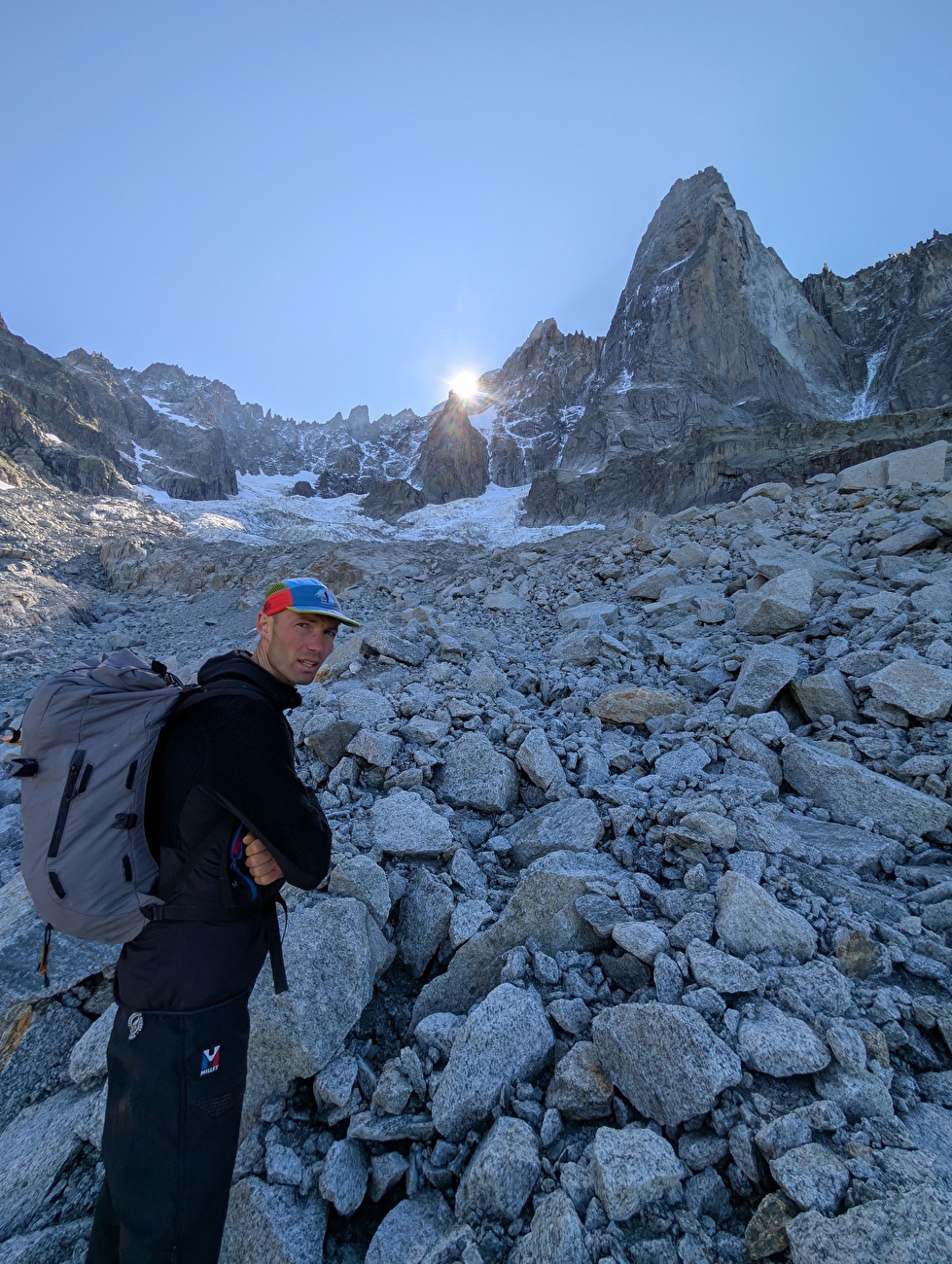 Les Drus Mont Blanc, Léo Billon, Enzo Oddo - The first free ascent of 'Voie Lafaille', west face of Les Drus (Léo Billon, Enzo Oddo summer 2024)