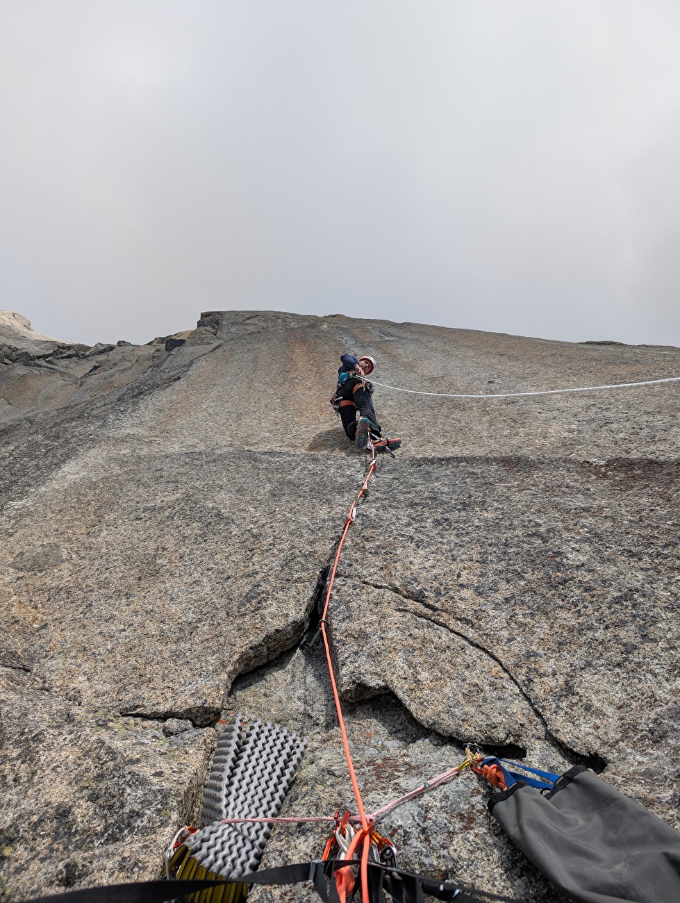 Les Drus Mont Blanc, Léo Billon, Enzo Oddo - The first free ascent of 'Voie Lafaille', west face of Les Drus (Léo Billon, Enzo Oddo summer 2024)