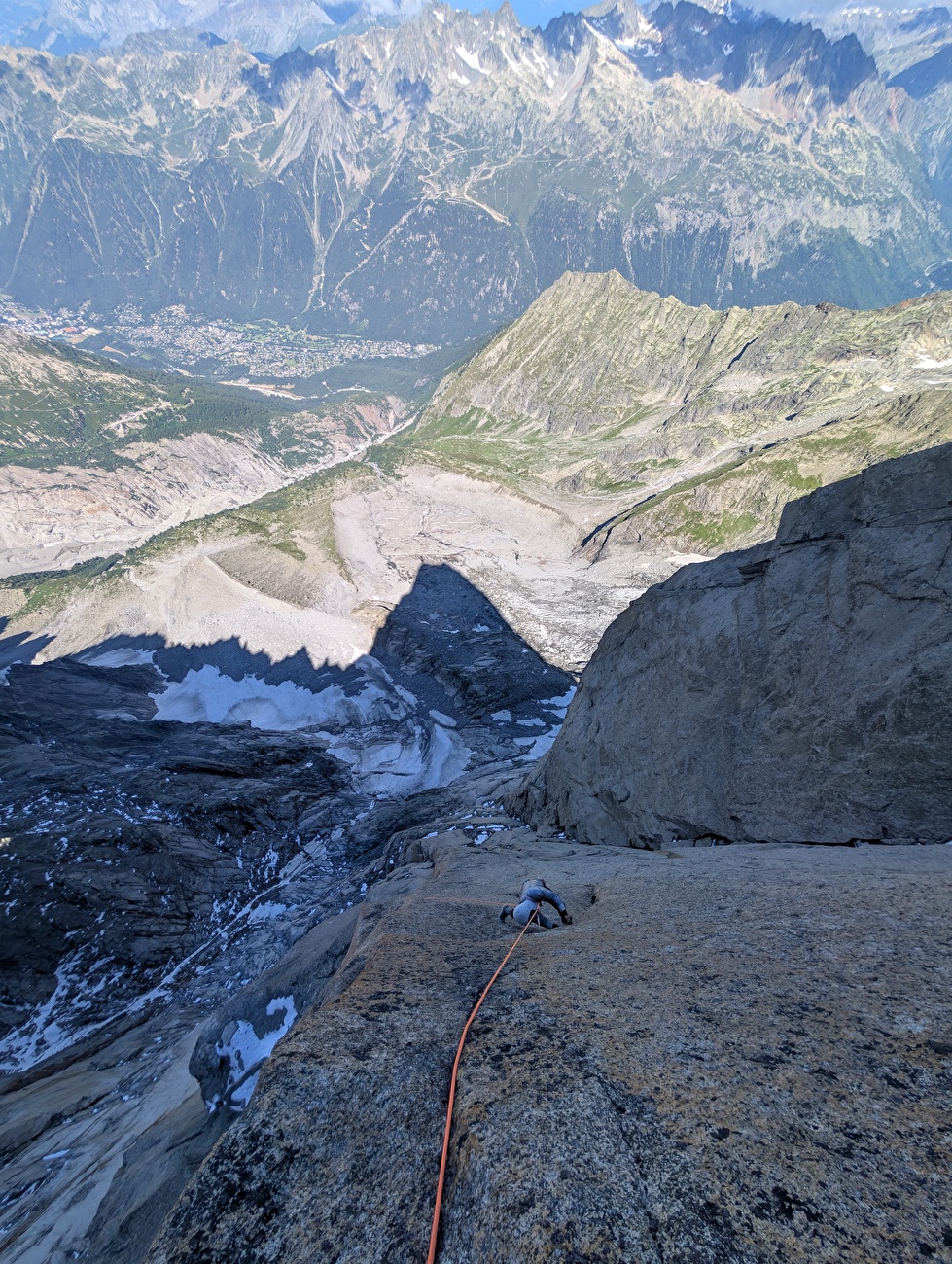 Les Drus Mont Blanc, Léo Billon, Enzo Oddo - The first free ascent of 'Voie Lafaille', west face of Les Drus (Léo Billon, Enzo Oddo summer 2024)