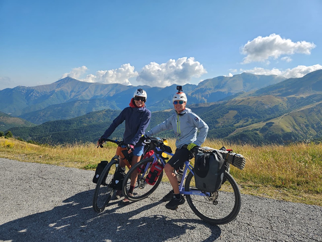 Sud 6, Aurélia Lanoë, Silvia Loreggian - Silvia Loreggian et Aurélia Lanoë à Colle di Tenda