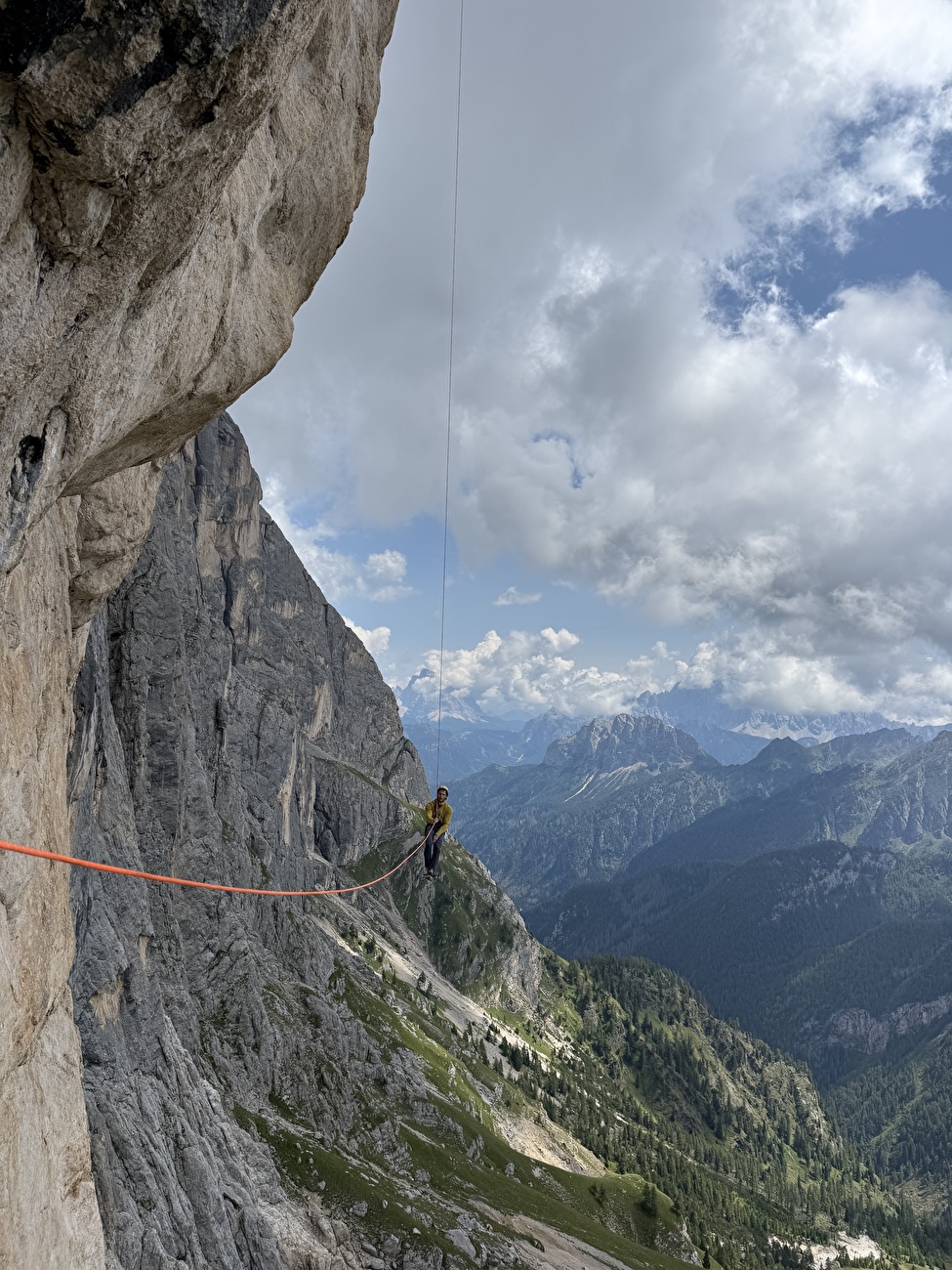 Marcello Bombardi Marmolada - Marcello Bombardi grimpant «Ego Land» sur Marmolada, Dolomites, été 2025