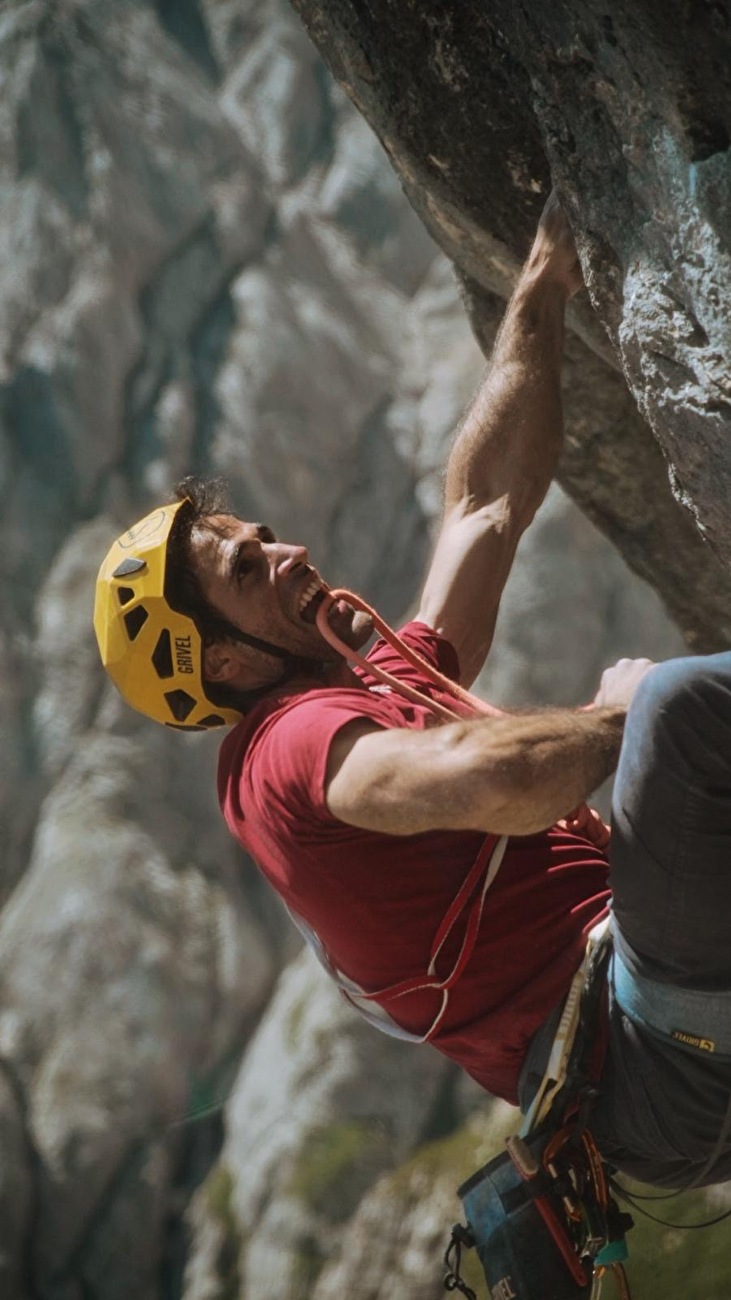 Marcello Bombardi Marmolada - Marcello Bombardi grimpant «Ego Land» sur Marmolada, Dolomites, été 2025