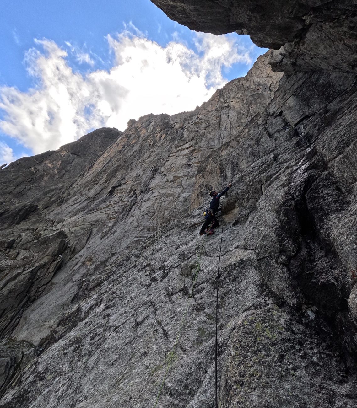 Cendrillon aidé à Aiguille de la Brenva (Mont Blanc) par Carlo Filippi, Isaie Maquignaz, Francesco Ratti