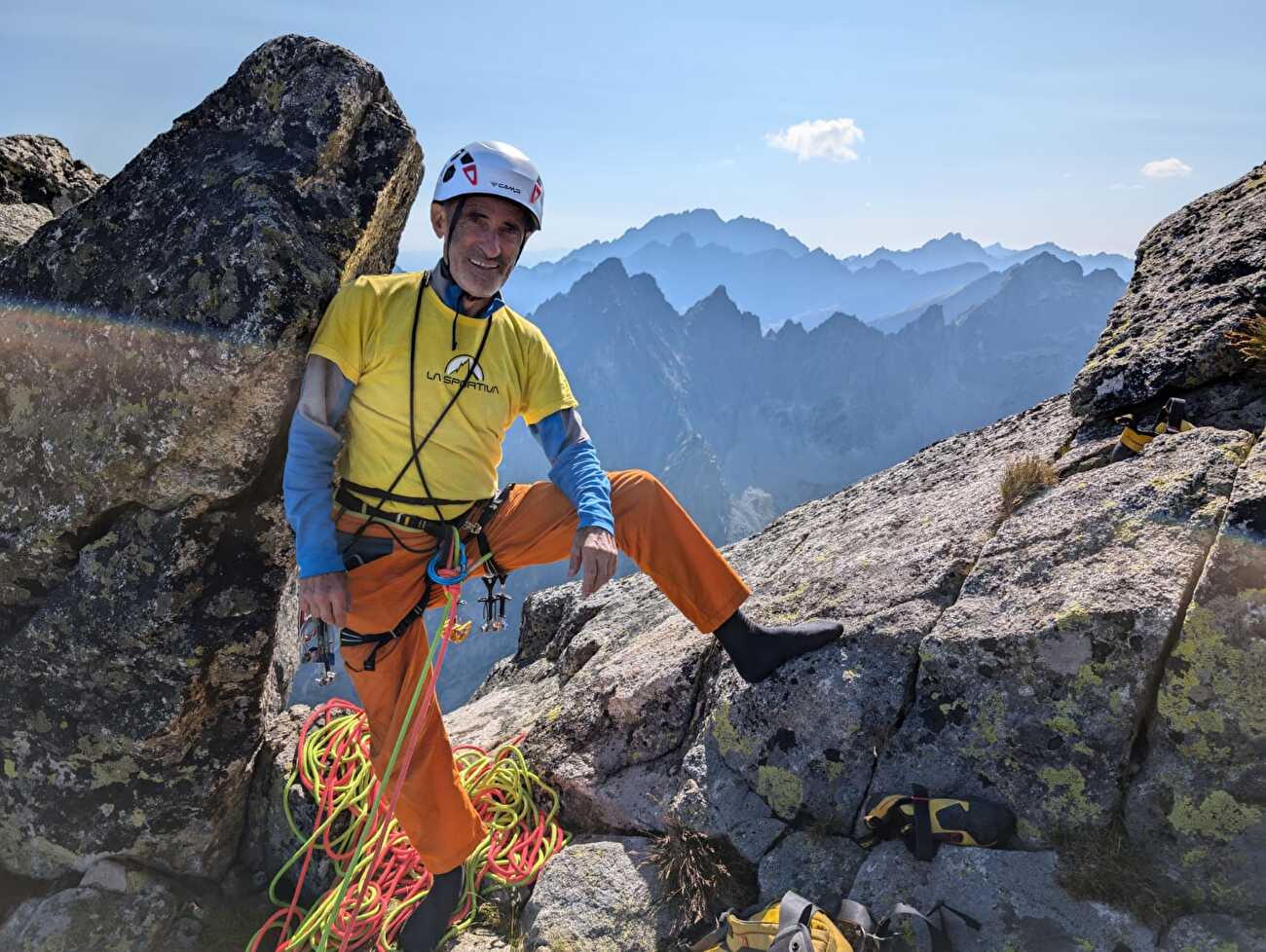 Igor Koller répète son test de Tatras 51 ans après la première ascension