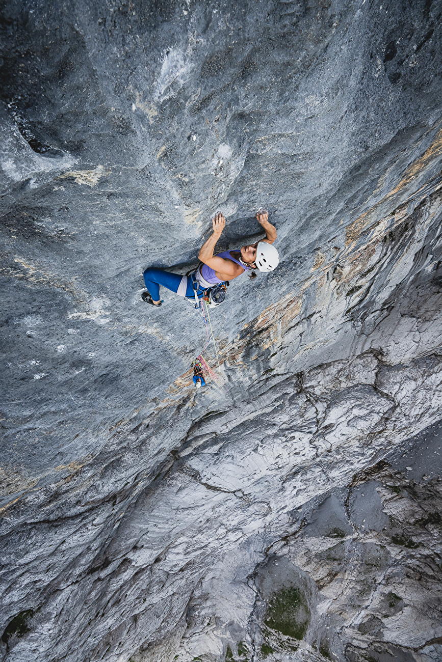 Katherine Choong fait la première ascension féminine de Piz Dal Nas sur le titli en Suisse